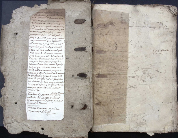 Etude de Me François Martin à Amiens (étude n°4). Minutes des années 1552-1554