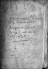 Etude de Me Noël Pezé à Amiens (étude n°13). Minutes de l'année 1620