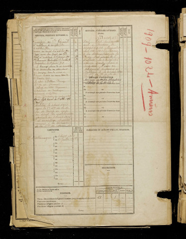 Carpentier, Alexis Alphonse Marie, né le 16 décembre 1889 à Villers-Bocage (Somme), classe 1909, matricule n° 1024, Bureau de recrutement d'Amiens