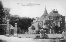 Château de Fricourt avant le bombardement