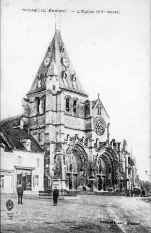 Moreuil. l'église (XVe siècle)