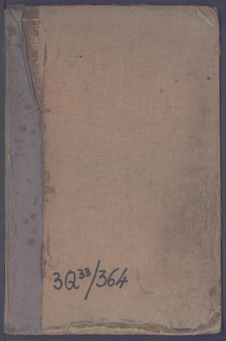 Table des successions et absences du bureau de Rue