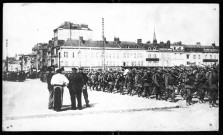 Amiens. Entrée des troupes allemandes en août 1914