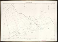 Plan du cadastre rénové - Hallencourt : section ZK
