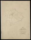 Plan du cadastre napoléonien - Vercourt : tableau d'assemblage