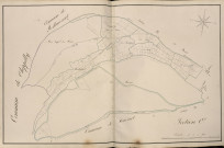 Plan du cadastre napoléonien - Atlas cantonal - Etinehem : E