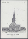 Saint-Rémy-sur-Avre (Eure-et-Loir) : l'église - (Reproduction interdite sans autorisation - © Claude Piette)