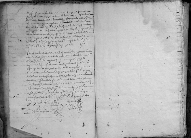 Etude de Me Henri Debacq à Amiens (étude n°16). Minutes de l'année 1615