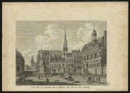 Vue de la place de l'hôtel de ville de Noyon. (Département de l'Oise), N°17