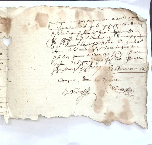 Etude de Me Antoine Ricard à Amiens (étude n°25). Minutes de l'année 1664
