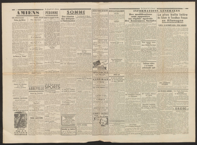 Le Progrès de la Somme, numéro 22889, 9 février 1943