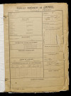 Inconnu, classe 1917, matricule n° 1, Bureau de recrutement d'Amiens