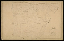 Plan du cadastre napoléonien - Feuilleres : Bois du Chapitre (Le), B