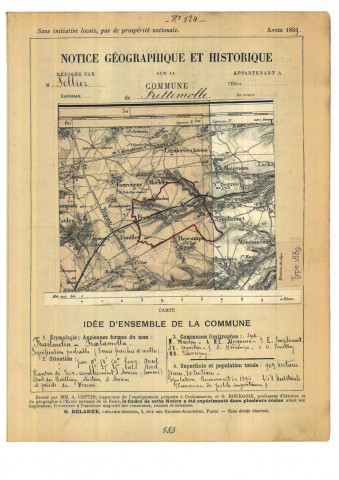 Hescamps (Frettemolle) : notice historique et géographique sur la commune