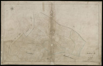 Plan du cadastre napoléonien - Sailly-Saillisel : Bois de Sertelle (Le), B1