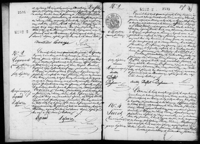 Roye : naissances, mariages, décès