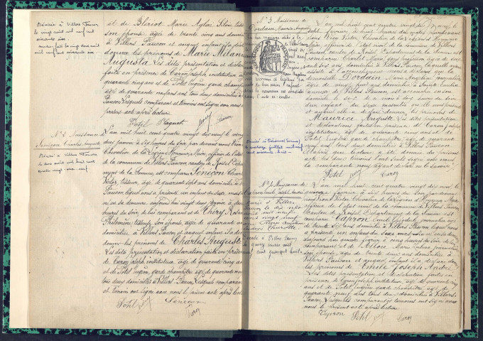 Villers-Faucon : naissances, mariages, décès (1899-1900)