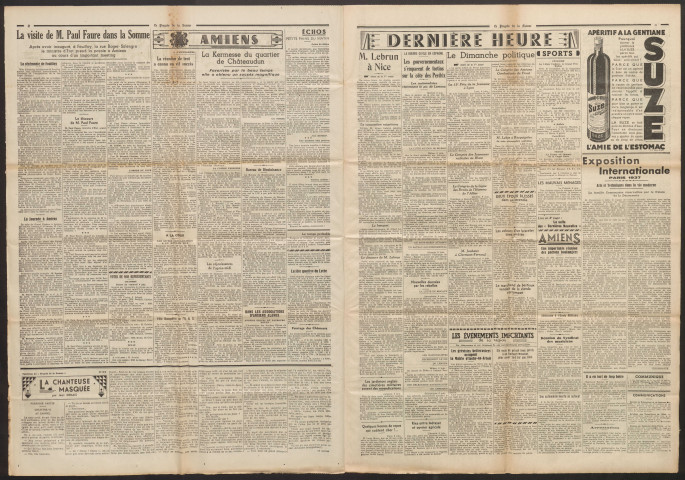 Le Progrès de la Somme, numéro 21088, 7 juin 1937