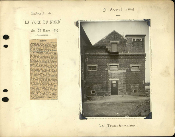 B.V.R. la vie de la Maison de 1946 à 1948 - Recueil par le texte et la photographie des documents relatifs aux principaux évènements de "la vie de la Maison"