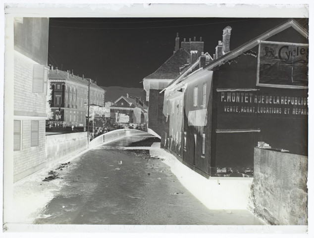 Chambéry vue prise du coté de la gare - juillet 1902