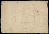 Plan du cadastre napoléonien - Boisle (Le) : D et E développées