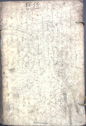 Etude de Me François Machart à Amiens (étude n°13). Minutes de l'année 1655