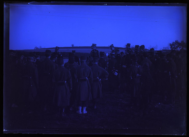 8e chasseurs à Saint-Fuscien - octobre 1901