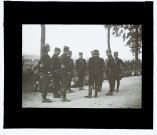 Départ du 8e chasseurs à pied route de Villers-Bretonneux - septembre 1913
