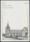 Puchevillers : église Saint-Martin - (Reproduction interdite sans autorisation - © Claude Piette)