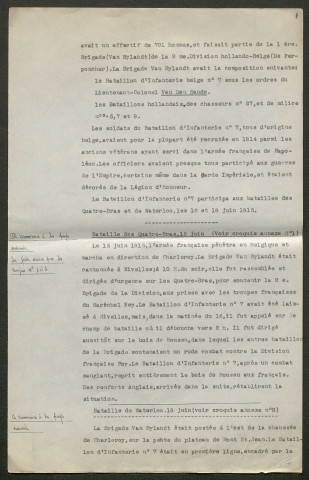 Témoignage de Carion, (Lieutenant colonel) et correspondance avec Jacques Péricard