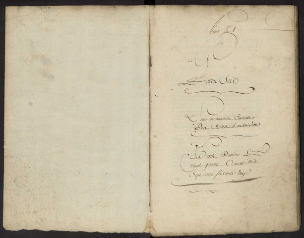 Petit Scel du bureau d'Andainville pour la période du 24 août 1772 au 17 décembre 1791