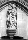 Eglise de Montonvillers : statue de la Vierge à l'Enfant