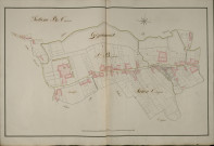 Plan du cadastre napoléonien - Gezaincourt : B2 et C3