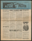 Azur et Noir. Bulletin officiel de l'A.A.C n° 2