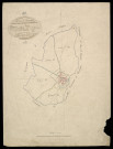 Plan du cadastre napoléonien - Hiermont : tableau d'assemblage