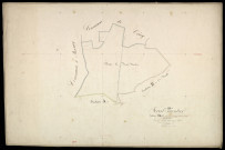 Plan du cadastre napoléonien - Forest-Montier : Voie de Ponthoile (La) ; Grande Pièce (La) ; Bois de Forest Montier (Le), B2