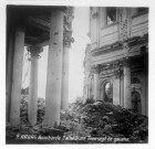 Arras bombardé. Cathédrale transept de gauche
