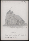 Frévent (Pas-de-Calais) : église Saint-Hilaire - (Reproduction interdite sans autorisation - © Claude Piette)