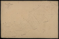 Plan du cadastre napoléonien - Dargnies : Terres Franches (Les), B
