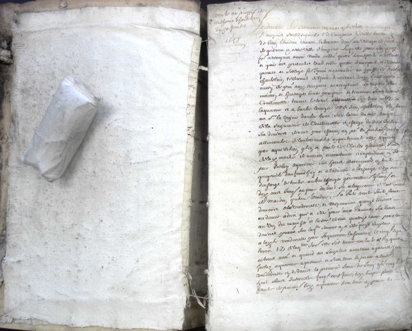 Etude de Me Bénigne Magdelaine à Amiens (étude n°16). Minutes de l'année 1658