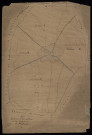 Plan du cadastre napoléonien - Acheux-en-Amiénois (Acheux) : tableau d'assemblage