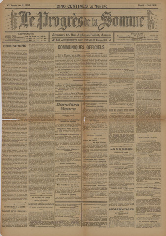 Le Progrès de la Somme n° 13512