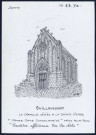 Guillaucourt : chapelle dédiée à la Sainte-Vierge - (Reproduction interdite sans autorisation - © Claude Piette)