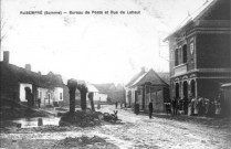 Rubempré. Bureau de poste et Rue de Lahaut