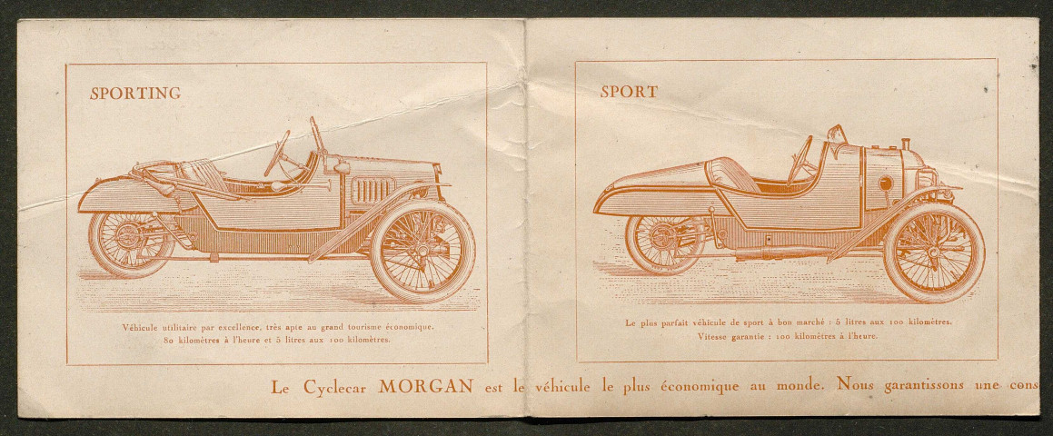 Publicités automobiles : Morgan Runabout