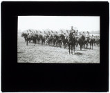Revue du 14 juillet 1904 - 3e chasseurs à cheval, le départ
