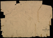 Plan du cadastre napoléonien - Hallencourt : Chemin de Citerne (Le), C