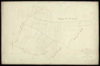 Plan du cadastre napoléonien - Rouvrel : Chef-lieu (Le) ; Gaugrelle (Le), A1