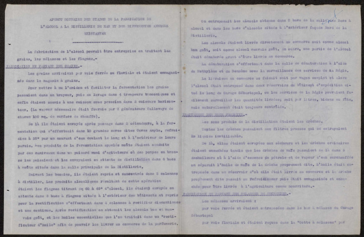 Ham. Demande d'indemnisation des dommages de guerre : dossier Omnium industriel de Ham