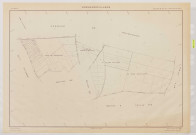 Plan du cadastre rénové - Vermandovillers : section Z1